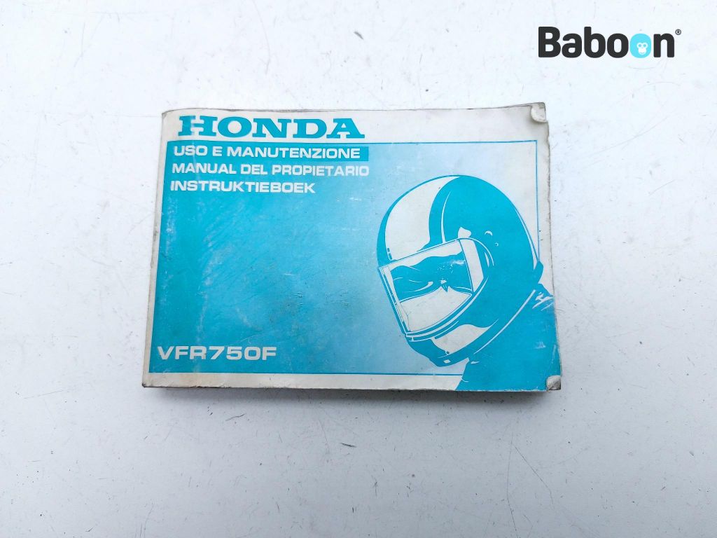 Honda VFR 750 F 1994-1997 (VFR750F RC36) Instruktionsbok (00X37-MZ7-8301)
