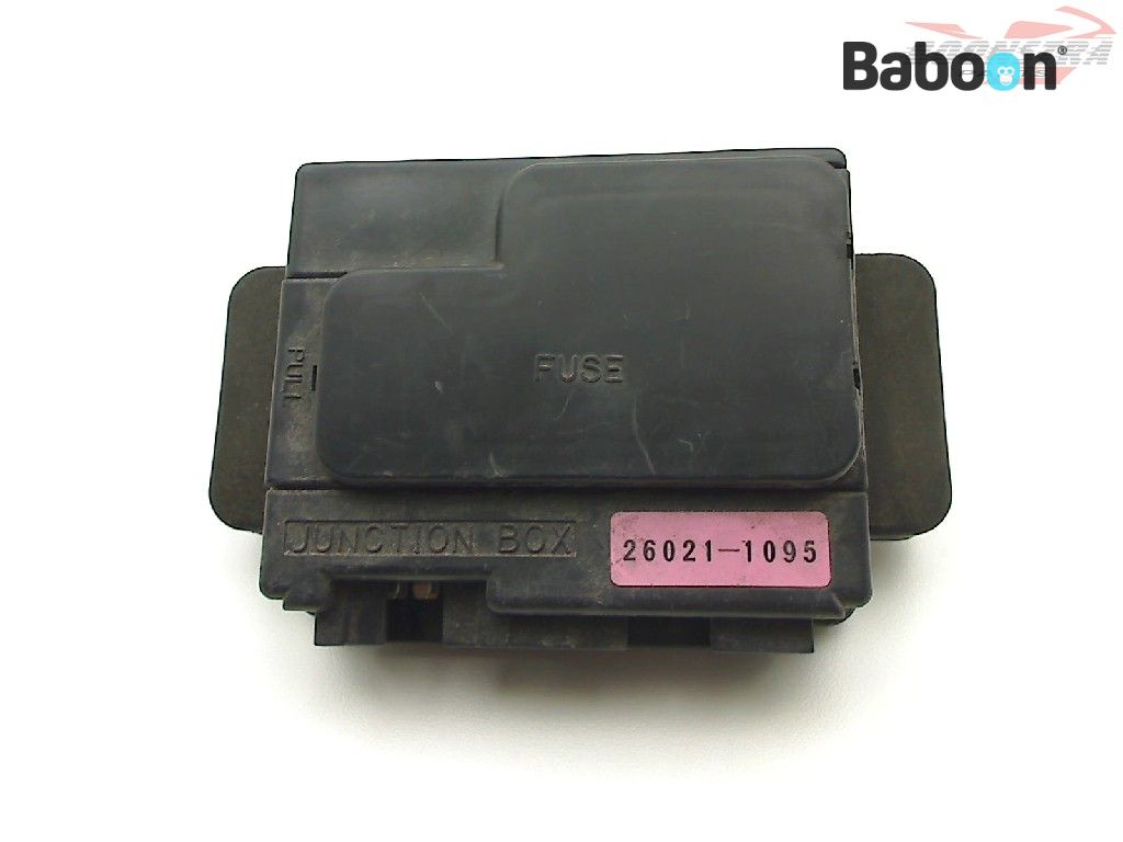 Kawasaki ZX 6 R 2000-2002 (NINJA ZX-6R ZX600J) Caixa de fusíveis (26021-1095)