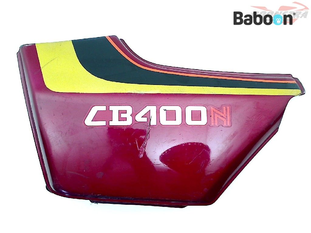 Honda CB 400 N 1978-1981 (CB400N) Painel de selim esquerdo (83700-443-6100)