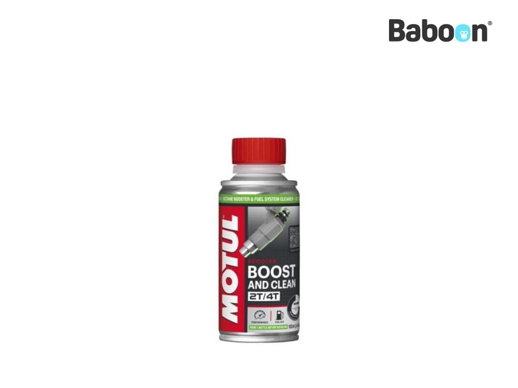 Motul Brandstoftoevoeging Boost and Clean Scooter 100ml