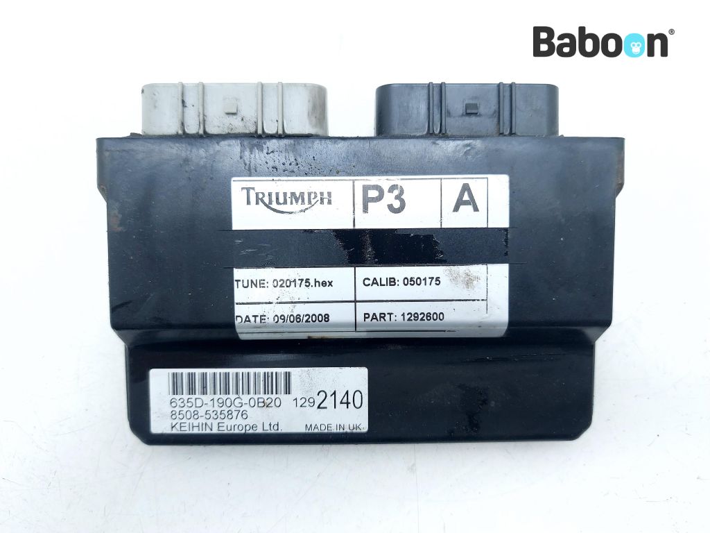 Triumph Sprint ST 1050 +ABS 2008-2010 (VIN 281466->) Elektronisk styringsenhet (tyristortenning) (T1292600)