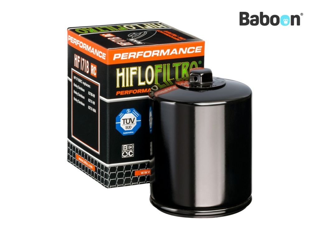Hiflofiltro Oilfilter Racing HF171BRC Black