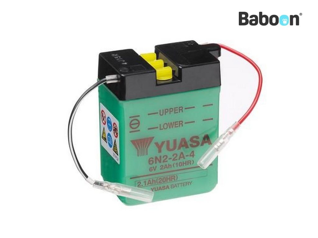 Yuasa Batterie konventionell 6N2-2A-4 ohne Batteriesäure