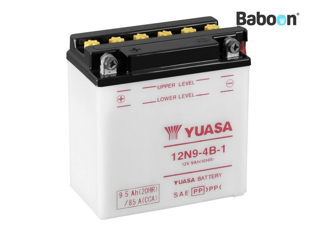Yuasa Baterie Konvenční 12N9-4B-1 Bez akumulátorové kyseliny