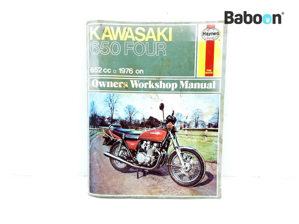 Kawasaki Z 650 1976-1977 B1 (Z650) Manuaali English Owners Workshop Manuel