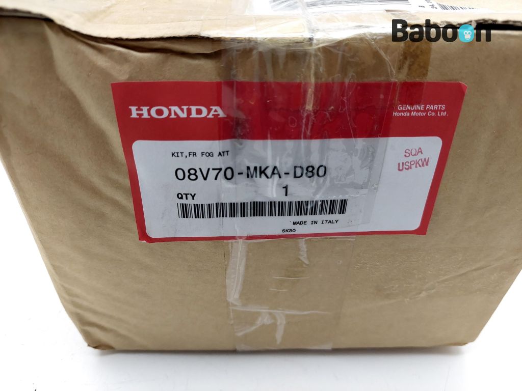 Honda NC 750 X 2020 Additional Headlight / Fog Light Mounting kit ...