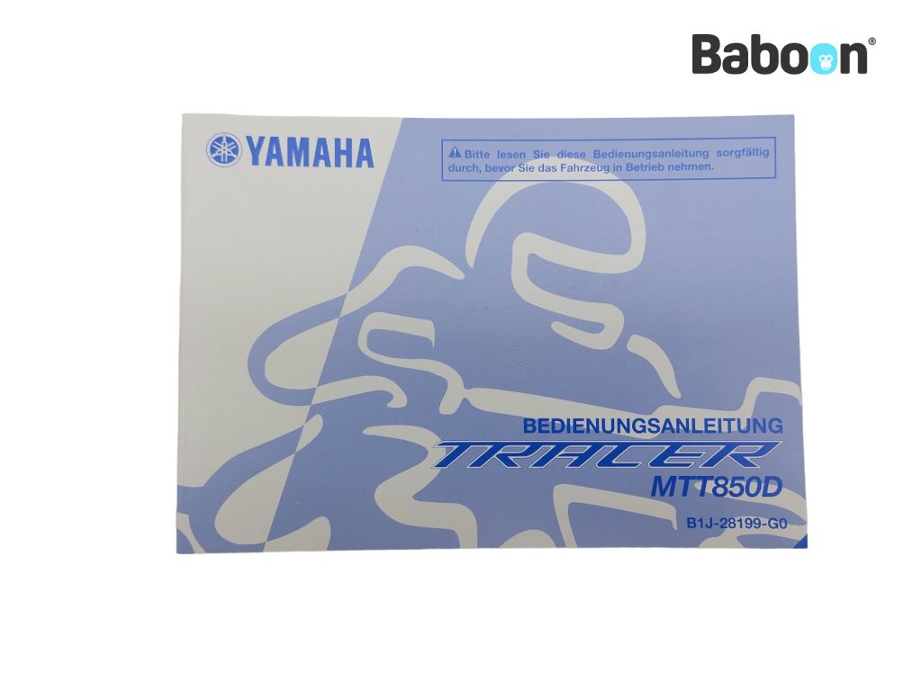 Yamaha Tracer 900 GT 2018-2020 (MTT850D) Owners Manual German (B1J-28199-G0)