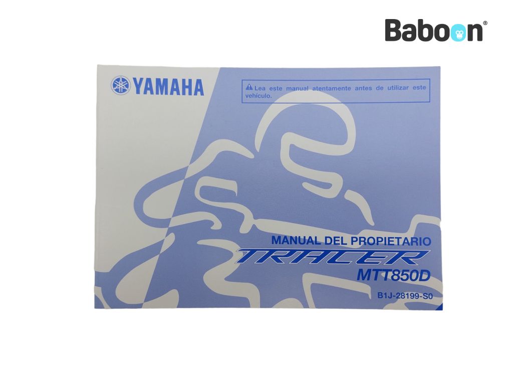 Yamaha Tracer 900 GT 2018-2020 (MTT850D) Manualul utilizatorului Spanish (B1J-28199-S0)