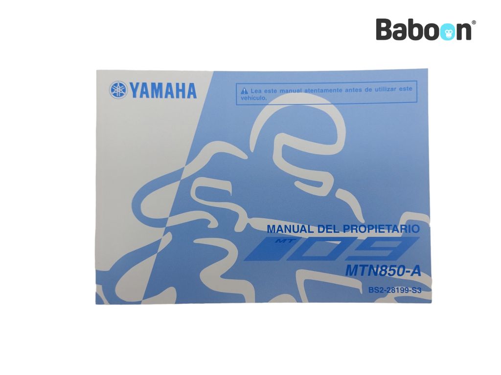 Yamaha MT 09 2017-2020 (MT-09) Instrukcja Spanish (BS2-28199-S3)