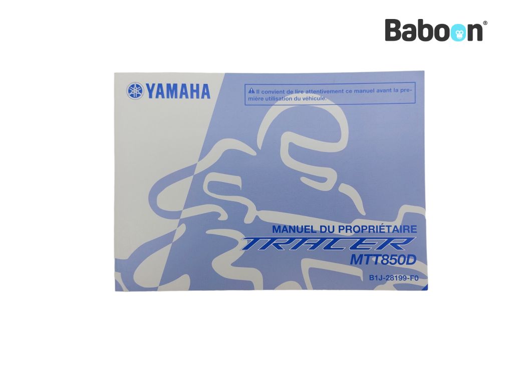 Yamaha Tracer 900 GT 2018-2020 (MTT850D) Owners Manual French (B1J-28199-F0)