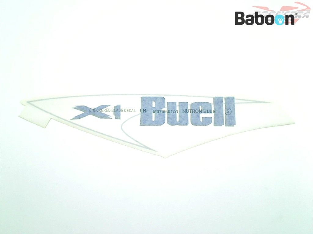 Buell X1 Lightning Ab?ibild/autocolant de transfer Tank LH (M0769.01A1)