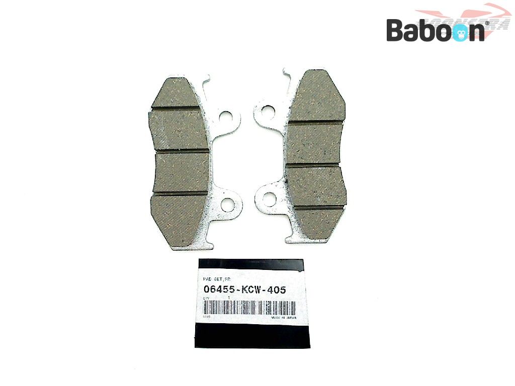 Honda CH 125 1996 Spacy (CH125 KV8) Brake Pads Front. New Old Stock (06455-KCW-405)