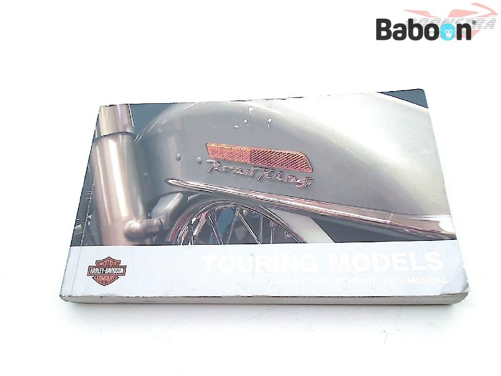 Harley-Davidson Touring 1993-2013 Manual de usuario Owner's manual