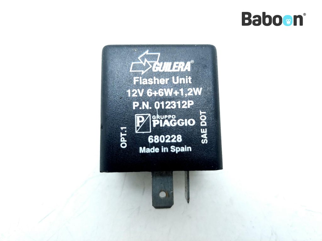 Piaggio Vespa GTS 300 HPE 20182020 Turn Signal Relay (680228) Baboon Motorcycle Parts