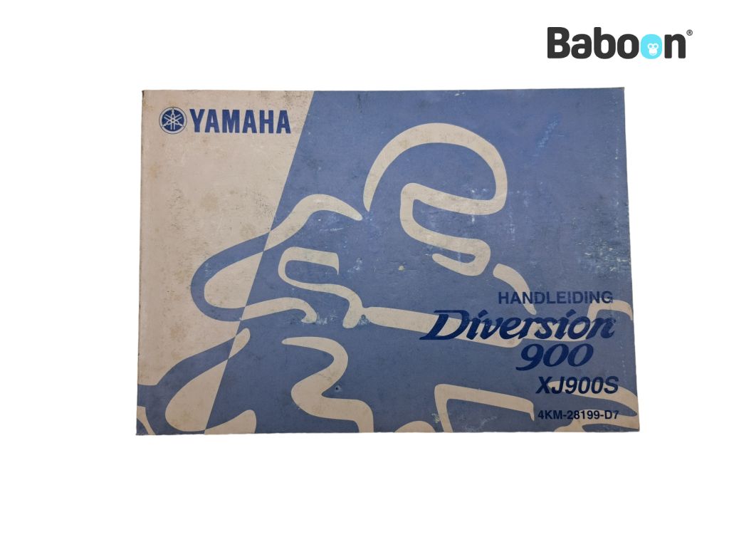 Yamaha XJ 900 S Diversion 1995-2004 (XJ900 XJ900S 4KM) Livret d'instructions Dutch (4KM-28199-D7)