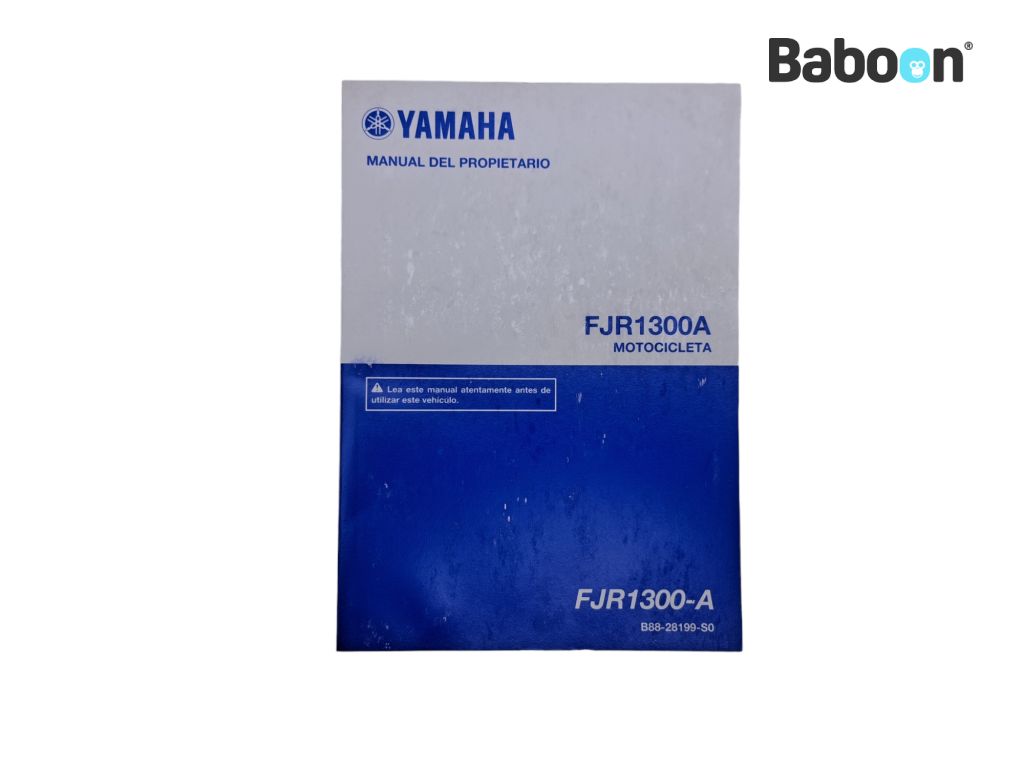 Yamaha FJR 1300 2013-2016 (FJR1300) Libretto istruzioni Spanish (B88-28199-S0)