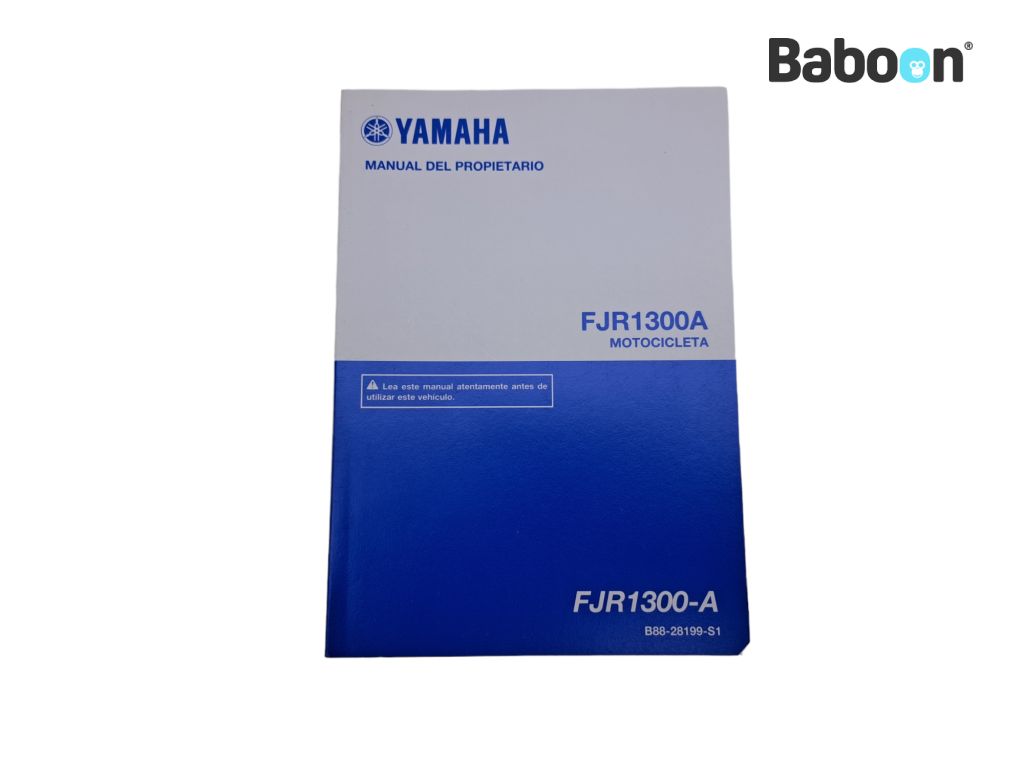 Yamaha FJR 1300 2017-2019 (FJR1300) Manuales de intrucciones Spanish (B88-28199-S1)