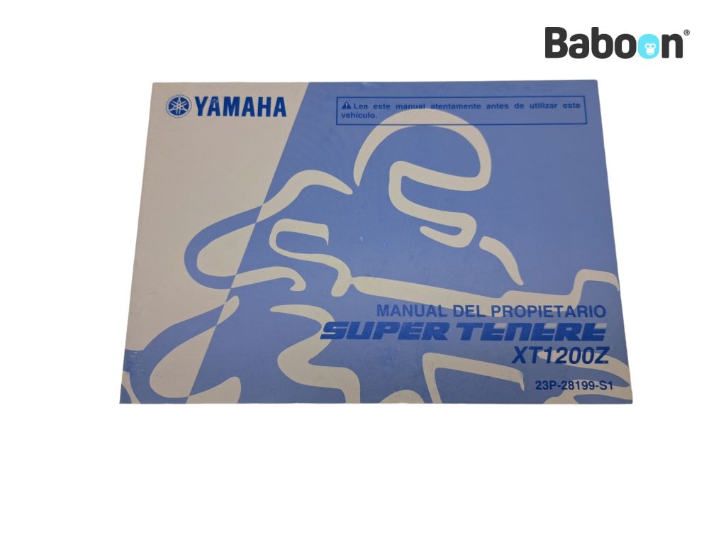 Yamaha XT 1200 Z Super Tenere 2010-2011 (XT1200 XT1200Z) Libretto istruzioni Spanish (23P-28199-S1)