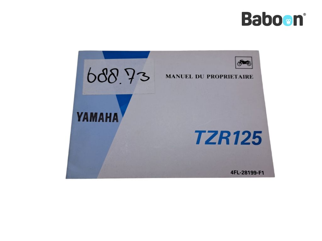 Yamaha TZR 125 1991-1996 (TZR125 2RJ/4HE) Instructie Boek Spanish (4FL-28199-F1)