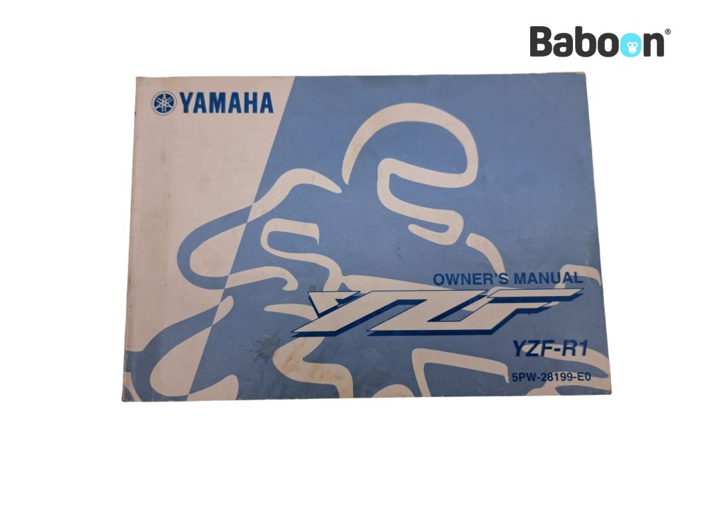 Yamaha YZF R1 2002-2003 (YZF-R1 5PW) Libretto istruzioni English (5PW-28199-E0)