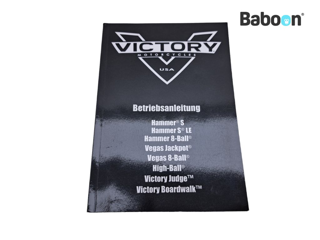 Victory Vegas 1500 Eight Ball 2005 (8-Ball) Livret d'instructions German (9924471)