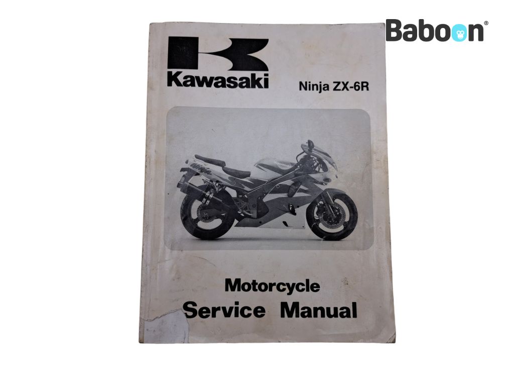 Kawasaki ZX 6 R 1995-1997 (NINJA ZX-6R ZX600F) Brukerhåndbok English Service Manuel (99924-1184-01)