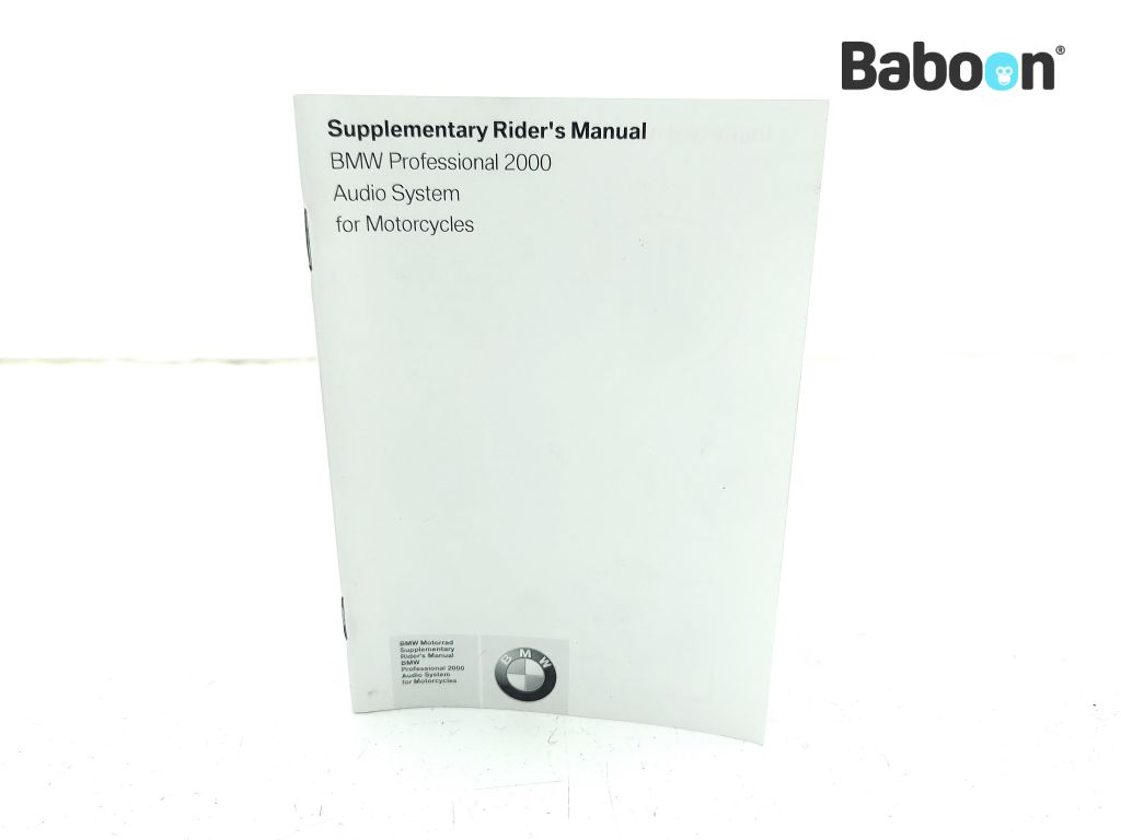 BMW K 1200 LT 2004-> (K1200LT 04) Manuales de intrucciones Audio system (7674221)