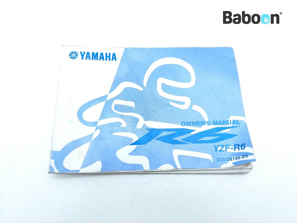 Yamaha YZF R6 2006-2007 (YZF-R6 2C0) Manuales de intrucciones (2C0-28199-E0)