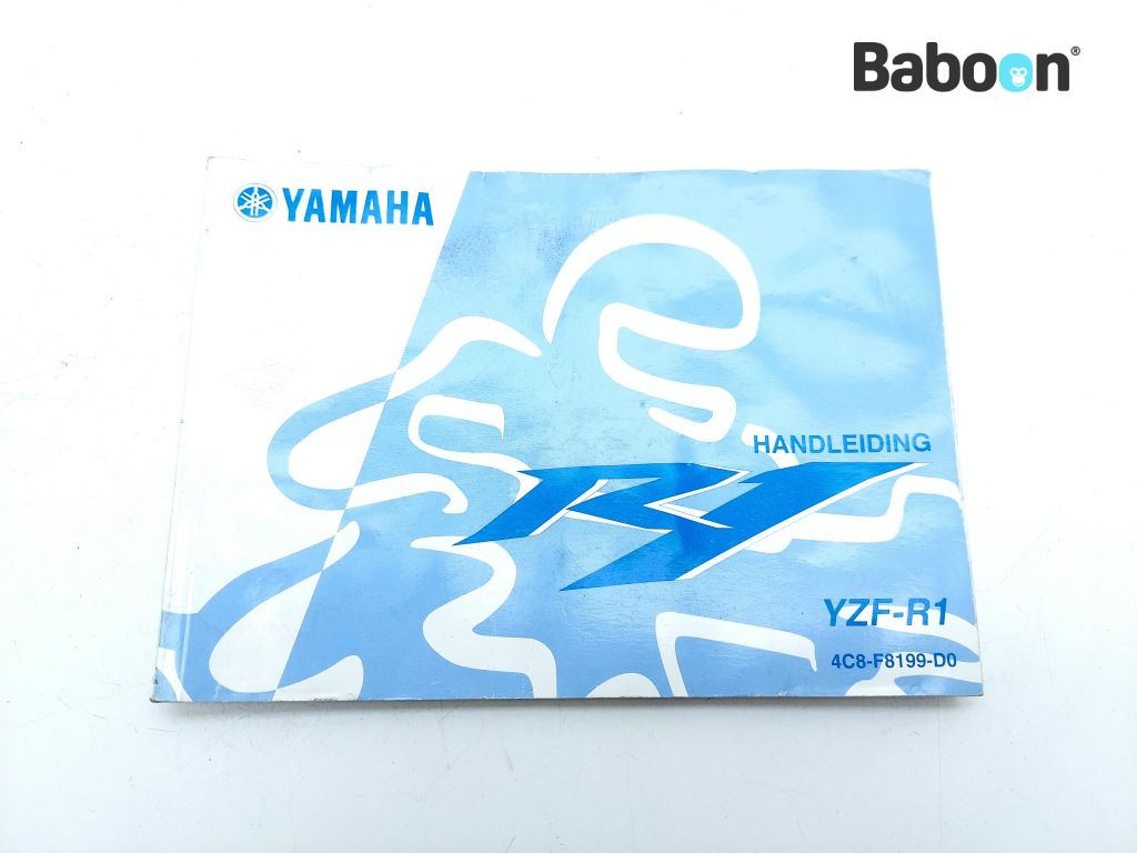 Yamaha YZF R1 2007-2008 (YZF-R1 4C8) Libretto istruzioni (4C8-F8199-D0)