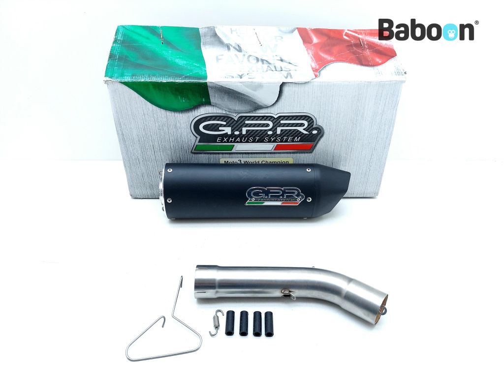 Moto Guzzi Stelvio 1200 2011-2015 8V Toba de e?apament Performance GPR Furore Nero