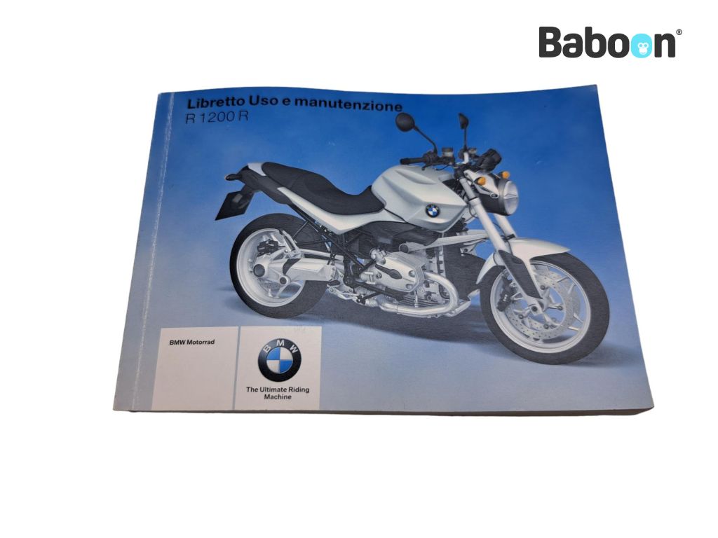BMW R 1200 R 2006-2010 (R1200R 06) Fahrer-Handbuch Italian (7703984)