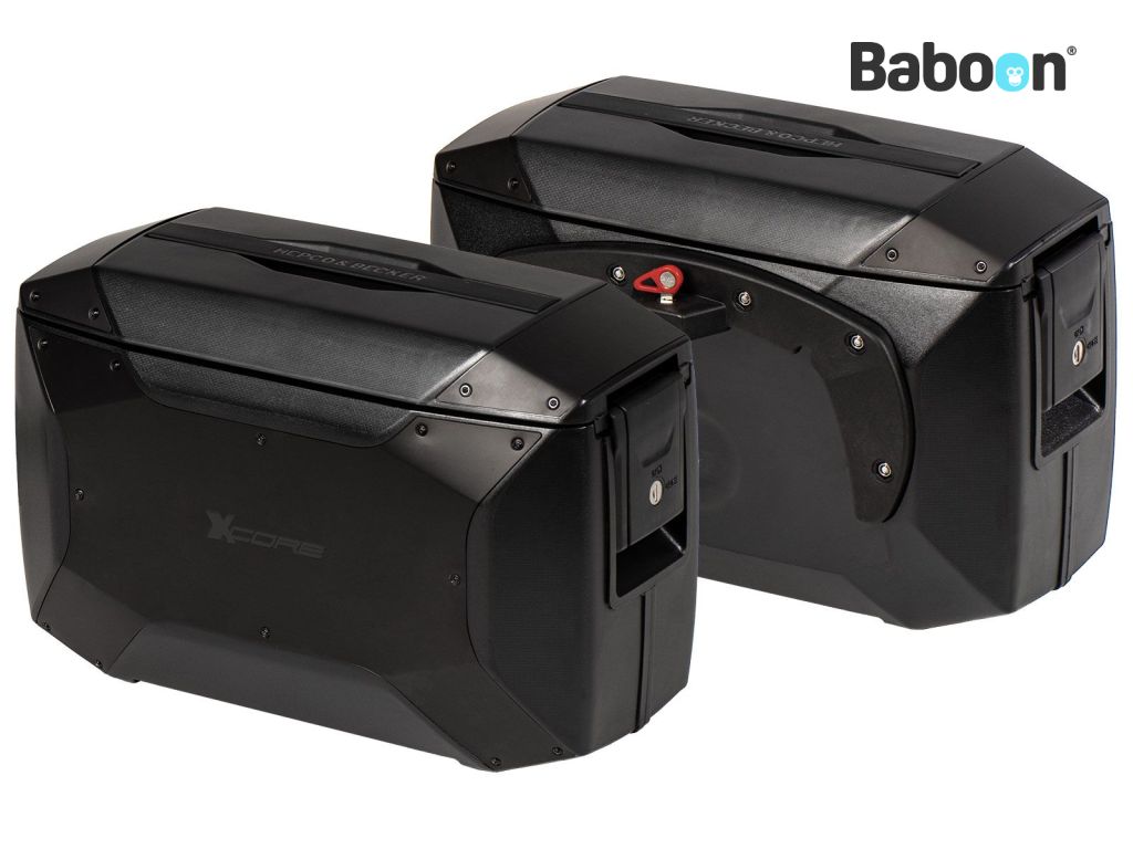 Hepco & Becker bőröndkészlet C-Bow Xcore fekete