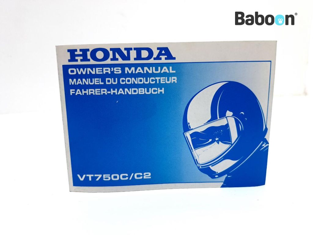 Honda VT 750 C2 ACE (Aero) 1997-2003 (VT750C2 RC44) Prírucka uživatele English, French, German (37MBA620)