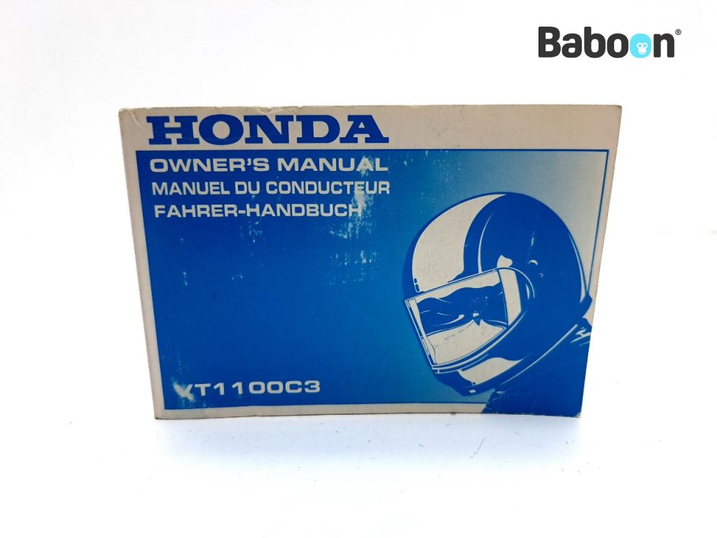 Honda VT 1100 C3 Shadow 1998-2002 (VT1100C3 SC39) Livret d'instructions English, French, German (37MBH600)