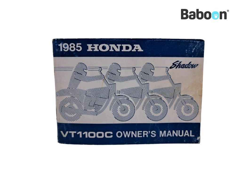 Honda VT 1100 C Shadow 1985-1986 (VT1100C SC18) Használati utasítás English (31MG8600)