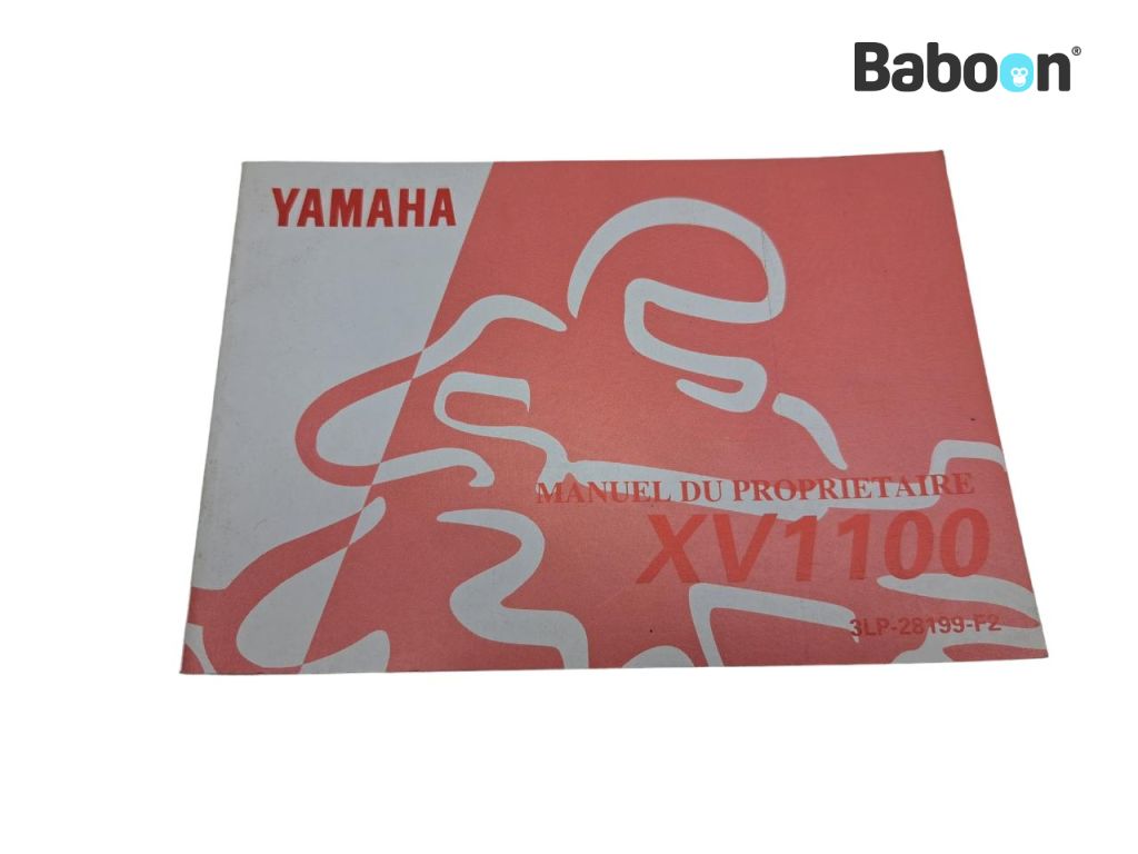 Yamaha XV 1100 Virago 1986-1997 (XV1100) Manuales de intrucciones French (3LP-28199-F2)