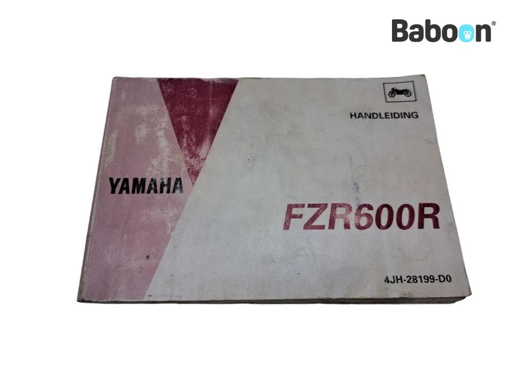 Yamaha FZR 600 R 1994-1995 (FZR600R 4JH 4MH) Livret d'instructions Dutch (4JH-28199-D0)