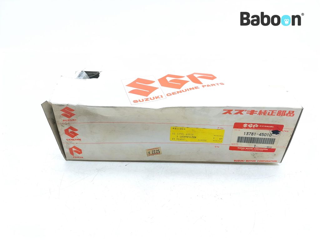 Suzuki GS 1000 G 1980-1981 (GS1000 GS1000G) Filtro de aire (13781-45010)