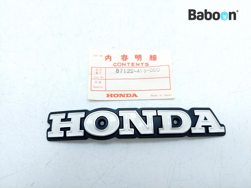 Honda CB 250 1977-1981 (CB250T Hawk/Dream) Emblema L. Tank (87122-413-000)