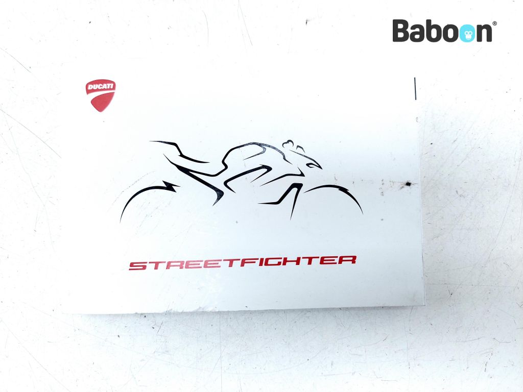 Ducati Streetfighter V2 955 2022-2024 Instructie Boek French (91375931FR)