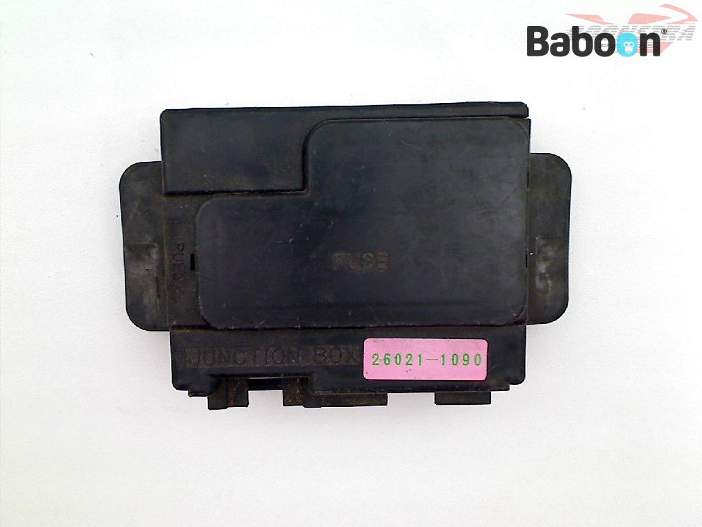 Kawasaki ZZR 1100 1993-2001 (ZZR1100 ZZ-R1100 ZX1100D) Caja de fusibles (26021-1090)