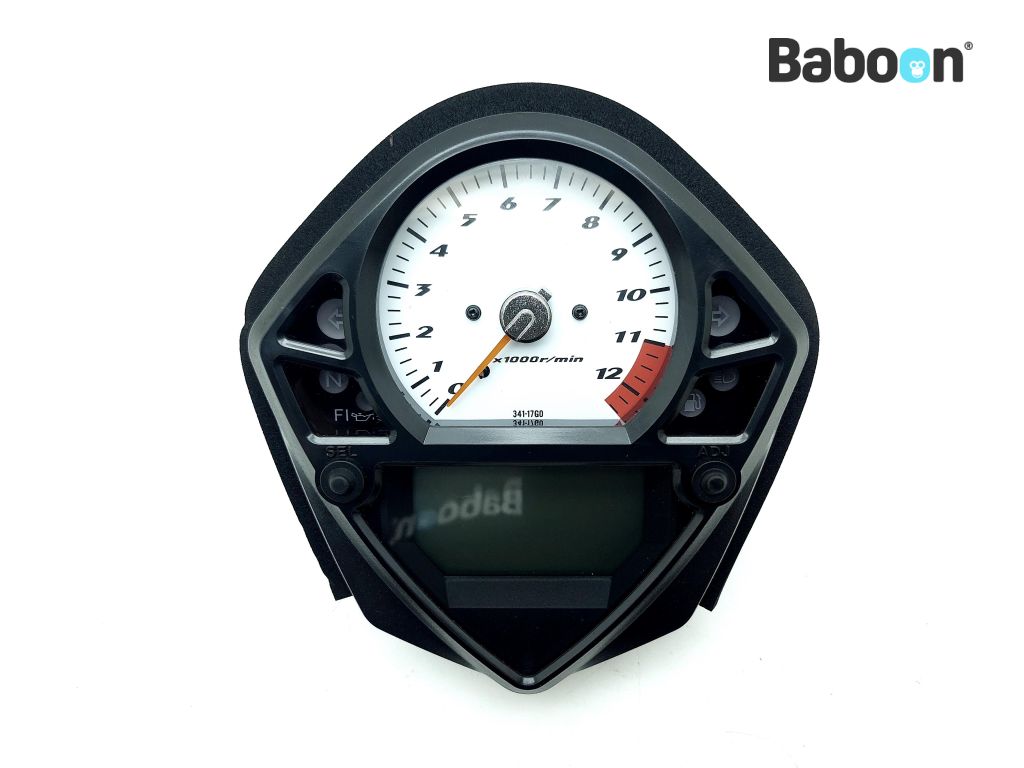 Suzuki SV 650 2007-2012 (SV650 SV650N SV650S) Måleinstrument/Speedometer km/t Non ABS S-Model (34100-17GD0)