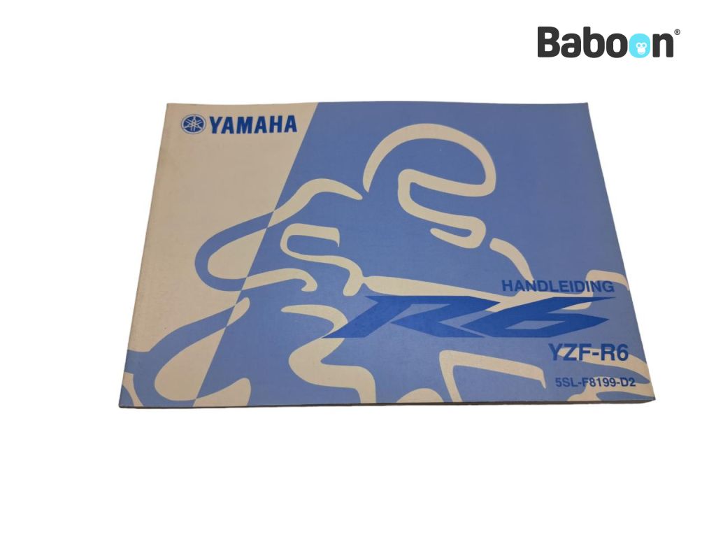 Yamaha YZF R6 2003-2005 (YZF-R6 5SL) Instructie Boek Dutch (5SL-F8199-D2)