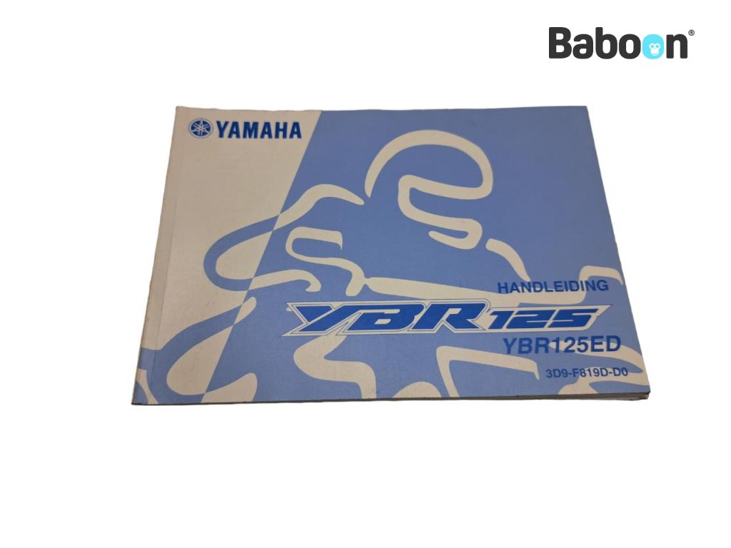 Yamaha YBR 125 2005-2006 (YBR125 3D9 Carb) Instructie Boek Dutch (3D9-F819D-D0)