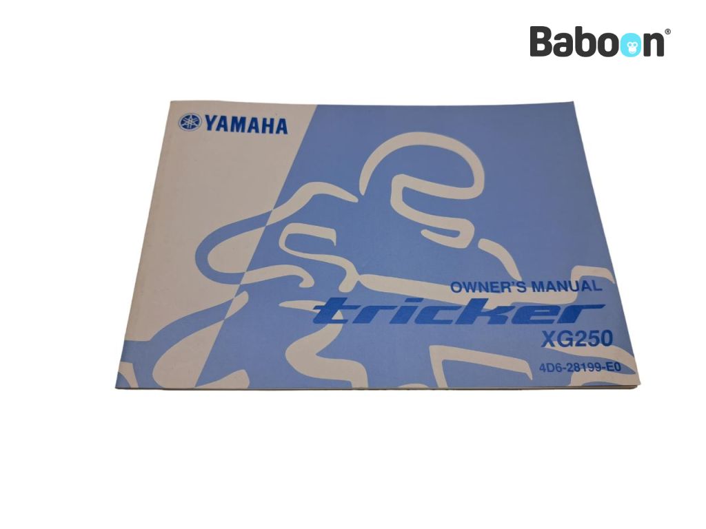 Yamaha XG 250 Tricker 2005-2014 Libretto istruzioni English (4D6-28199-E0)