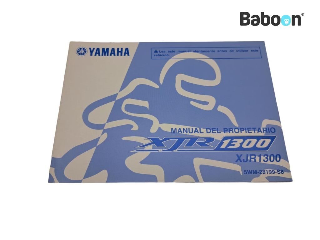 Yamaha XJR 1300 2007-2016 (XJR1300 5WM) Instructie Boek Spanish (5WM-28199-S8)