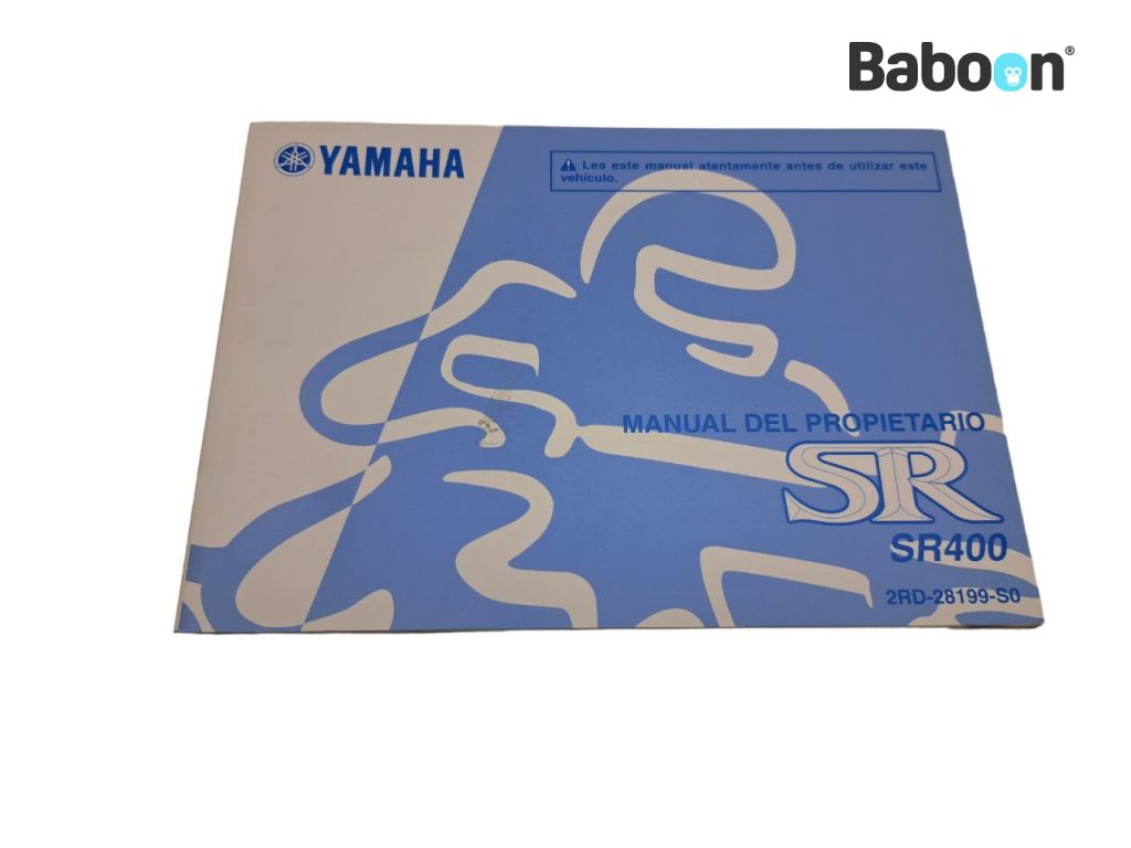 Yamaha SR 400 2014 (SR400) Libretto istruzioni Spanish (2RD-28199-S0)