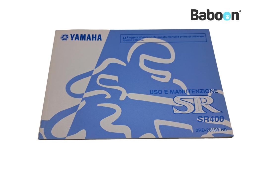 Yamaha SR 400 2014 (SR400) Manual de instruções Italian (2RD-28199-H0)