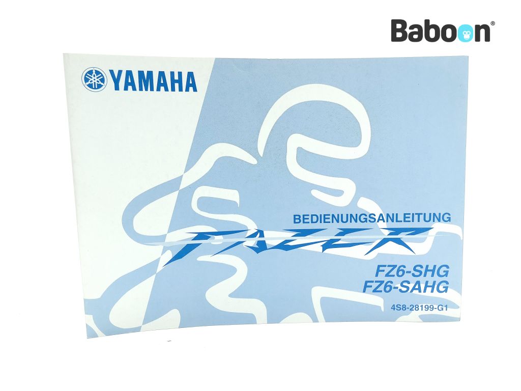 Yamaha FZ 6 2007-2009 (FZ6 FAZER) Manualul utilizatorului German (4S8-28199-G1)