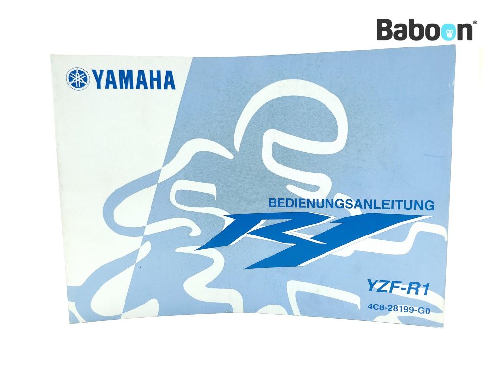 Yamaha YZF R1 2007-2008 (YZF-R1 4C8) Instruktionsbok German (4C8-28199-G0)